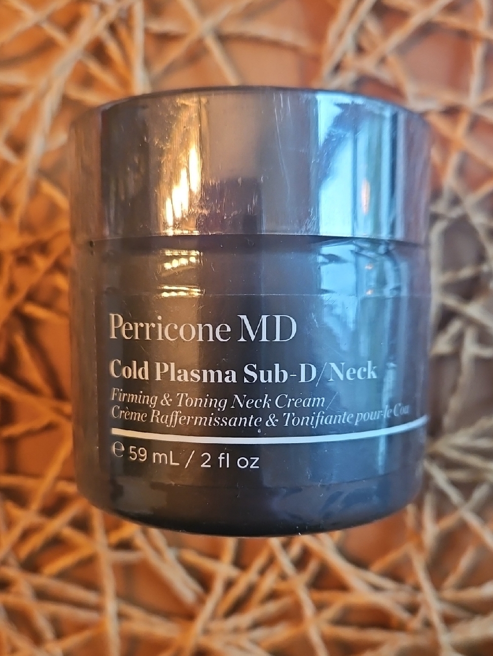 Perricone MD Cold Plasma Sub-D/Neck Cream - Charcoal Gray Jar